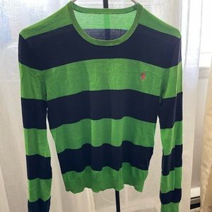 i am selling a Polo sweater, size Small, has been worn more than twice.